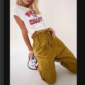 Free People Margate Pleated Trouser NWT $98